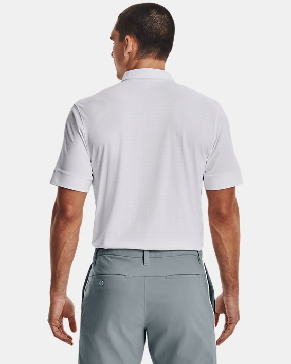 Men's Curry Micro Splash Polo in White image number 1